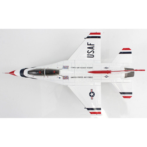 F-16D Fighting Falcon 1/72 Die Cast Model - HA38045 Thunderbirds No.7 plane USAF Nellis AFB 2017 Alt Image 3