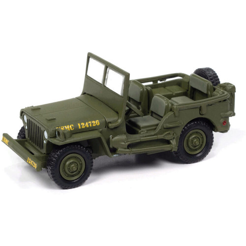 Willys Jeep Native Words Native Warriors -  Olive Drab - USM JLML010/48B-Jeep Main Image