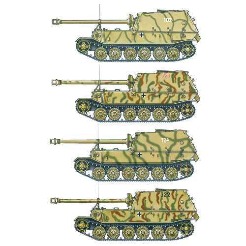 Sd.Kfz.184 Panzerjäger Tiger (Elefant) 1/35 Kit Italeri (0211) Alt Image 3