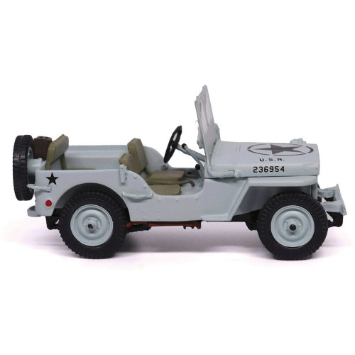 1/4-Ton WILLYS JEEP 1/43 Die Cast Model - U.S. Navy MILITARIA DIECAST (24217-44) Alt Image 5