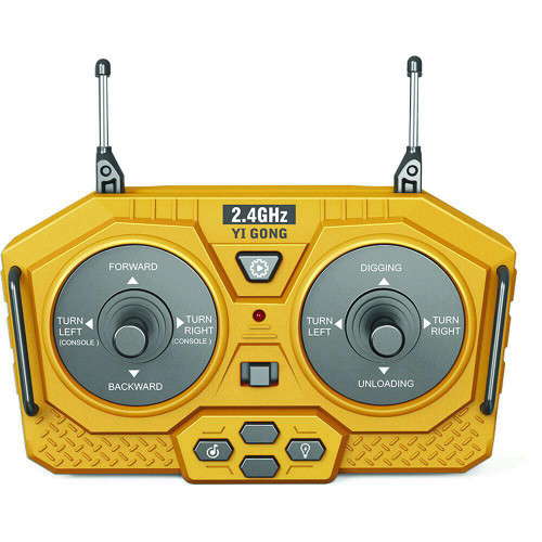 R/C 2.4 Ghz Remote Control Excavator w/Lights & Sound Alt Image 1