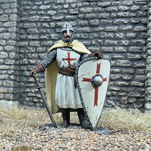 Templar Knight 1120 1/30 Figure William Britain (10184) Alt Image 1