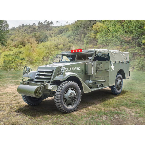 M3A1 Scout Car 1/72 Kit Italeri (7063) Alt Image 1