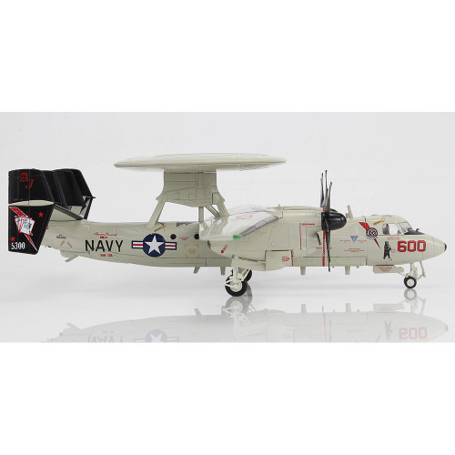 E-2C Hawkeye 1/72 Die Cast Model - HA4822 VAW-124 Bear Aces 2009 Alt Image 3