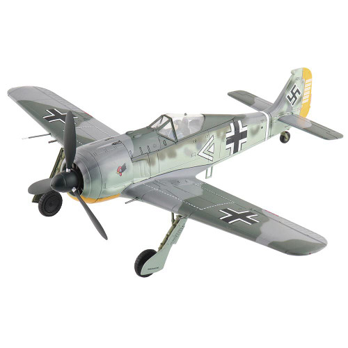 FW 190A-3 1/48 Die Cast Model - HA7430 III/JG.2 Commander Hptm. Hans Hahn Alt Image 1