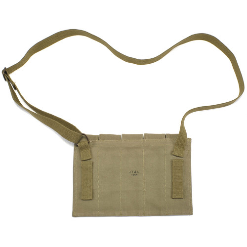 M1 Carbine 5 Cell Magazine Pouch with Shoulder Strap World War Supply (3161) Alt Image 1