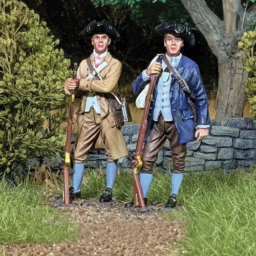 “Brothers in Arms” Colonial Militia 1/30 Figure Set - 1775 William Britain (16144) Alt Image 1