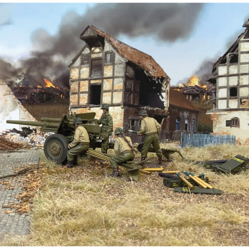 “Advance to the Rhine” M5 3-Inch Anti-Tank Gun 1/30 Model William Britain (25146) Alt Image 1