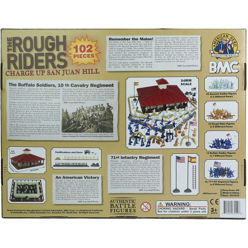 The Rough Riders Charge Up San Juan Hill 1/32 Plastic Set BMC-67010 Alt Image 2