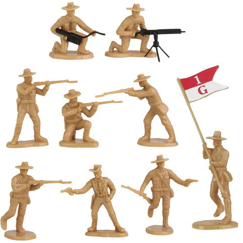 The Rough Riders Charge Up San Juan Hill 1/32 Plastic Set BMC-67010 Alt Image 4