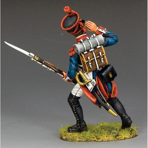 French Infantryman Shouting Encouragement 1/30 Figure K&C(NA517) Alt Image 1