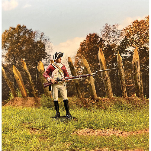 British 43rd Regiment Defending 1/30 Figure William Britain (16202) Alt Image 1