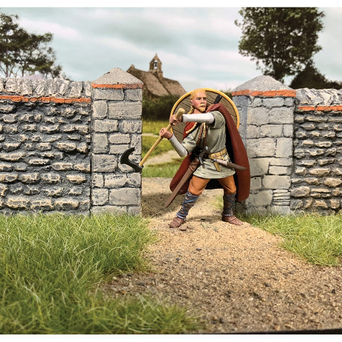 Torgny Viking Attacking with Axe 1/30 Figure William Britain (62137) Alt Image 1