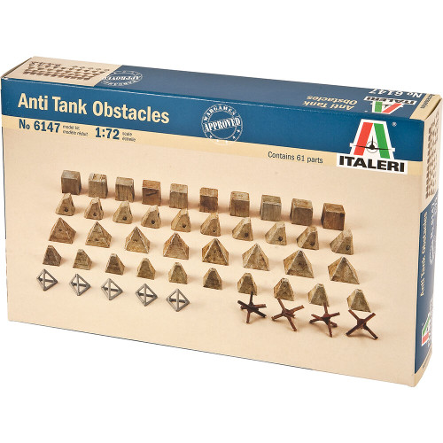 Anti Tank Obstacles 1/72 Kit Main Image