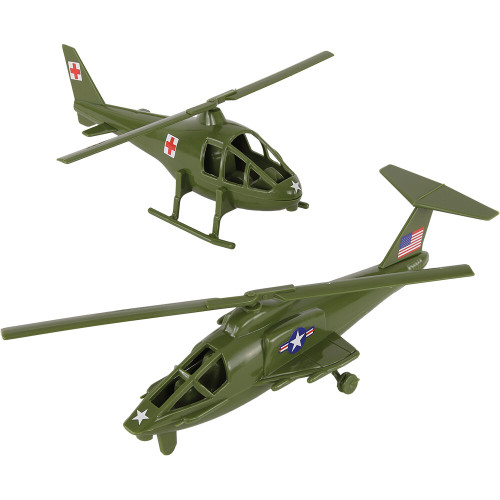 Air Support Helicopters 1/50 Plastic Set Tim Mee (67920) Main Image