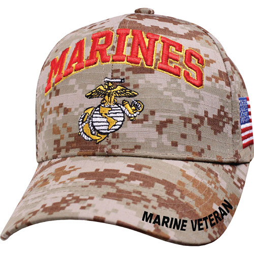 Digital Pride Marine Veteran Cap  SVDPMA Main Image