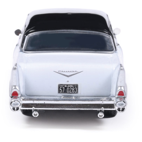 1957 Chevrolet One-Fifty Sedan - Onyx Black and India Ivory Alt Image 6