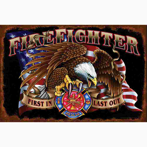 Fire Fighter Eagle Sign Main Image