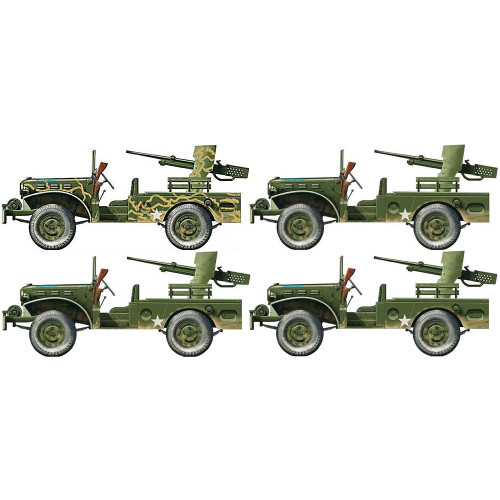 M6 Gun Motor Carriage WC-55 1/35 Kit Italeri (6555) Alt Image 2