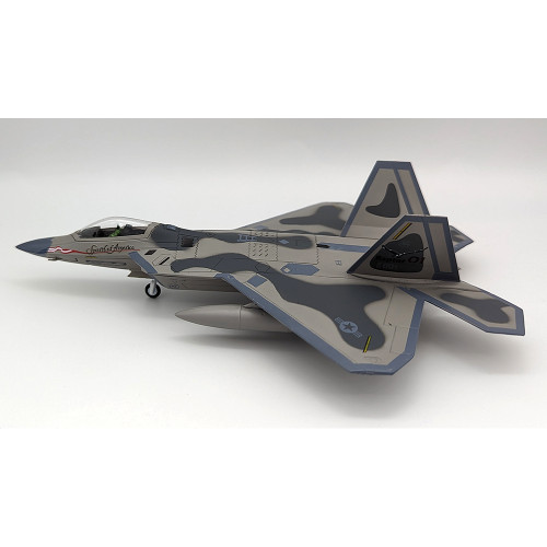 F-22A Raptor 1/100 Die Cast Model William Tell (FS041B) Alt Image 2