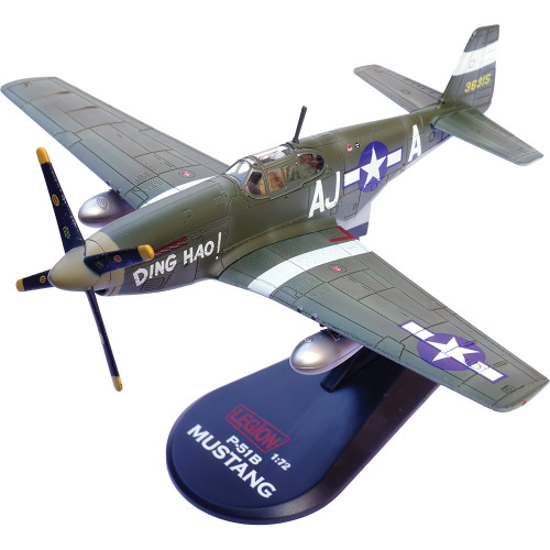 P-51B Mustang 1/72 Diecast Model Legion Models (LEG-14606LD) Alt Image 1