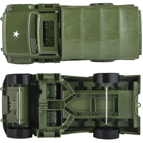 Military Cargo 1/16 Plastic Truck Tim Mee (07131) Alt Image 3