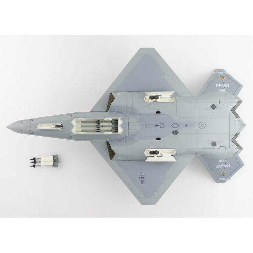 YF-23 Black Widow II 1/72 Die Cast Model Gray Ghost PAV-2, 1990 (with 3 xAIM-120,2 xAIM-9) Alt Image 5