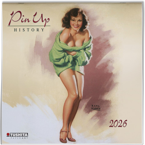 Pin Up History 2026 Wall Calendar Main Image