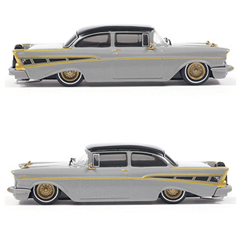 1957 Chevrolet Bel Air - Lowrider - Gray Alt Image 4