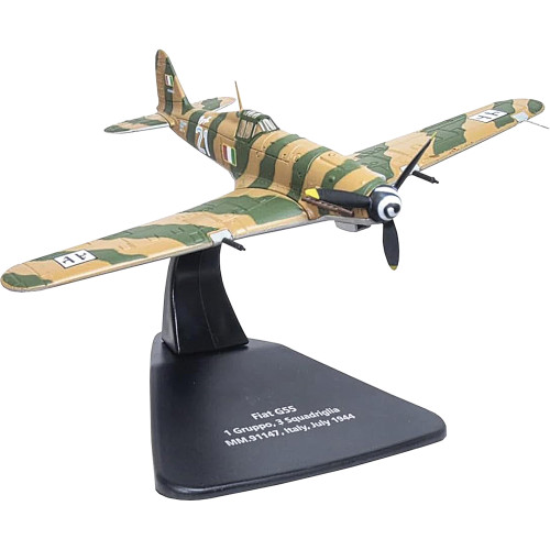 Fiat G.55 Centauro 1/72 Die Cast Model - AC112 Montefusco-Bonet Sqn, Aeronautica Nazionale Repubblicana, It Main Image