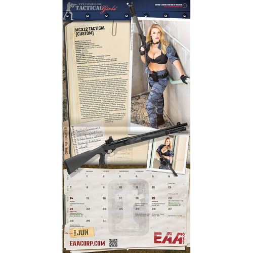 TACTICAL GIRLS 2026 WALL CALENDAR Alt Image 3