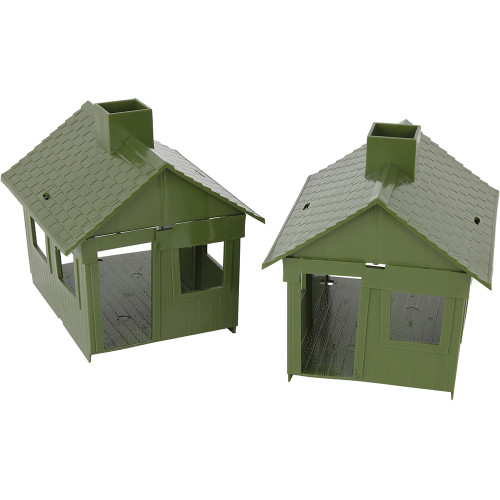 MPC Bunkhouse Building OD Green BMC TOYS (67110) Alt Image 1