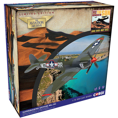 Spitfire Mk.Ixc 1/72 Diecast Model Corgi (AA29104) Alt Image 2