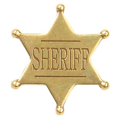 Deluxe Western Sheriff Badge Denix 22-106 Main Image