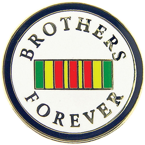 Brothers Forever Lapel Pin Eagle Emblems (P15972) Main Image