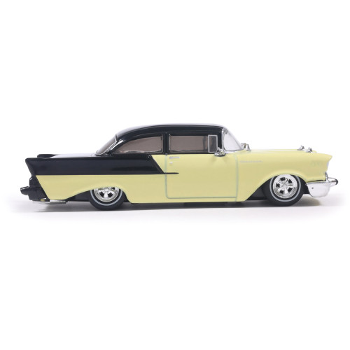 1957 Chevrolet One-Fifty - Lowered - Colonial Cream and Onyx Black Alt Image 7