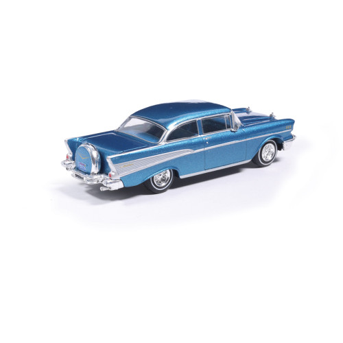 1957 Chevrolet Bel Air Sedan with Continental Kit - Harbor Blue Alt Image 1