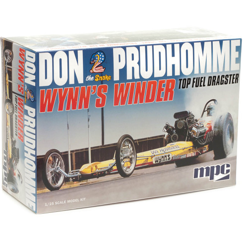 Don Snake Prudhomme Wynns Winder Dragster 1/25 Kit Main Image