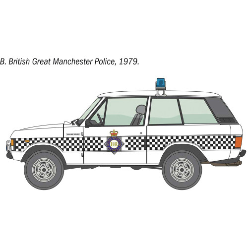 Range Rover Police 1/24 Kit Italeri (93661) Alt Image 4