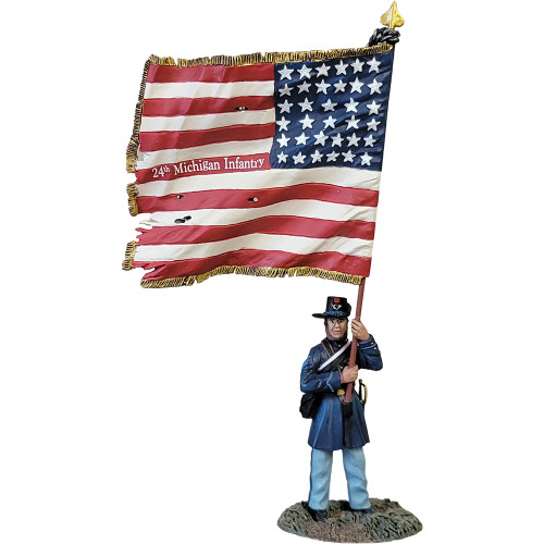 Sergeant Able Peck 24th Michigan 1/30 Figure - 1863 WILLIAM BRITAIN  (31244) Main Image