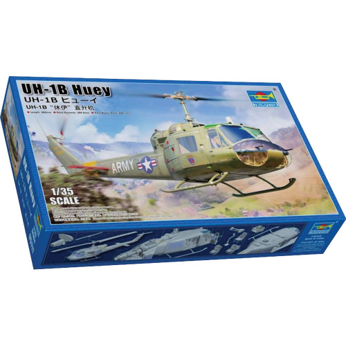 UH-1B Huey 1/35 Kit Trumpeter (705112) Main Image