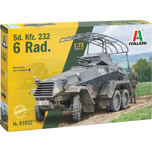 Sd.Kfz. 232 6 Rad. 1/72 Kit Main Image