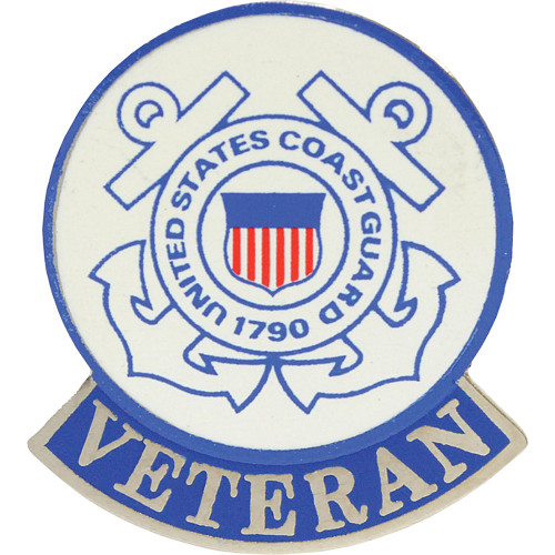 USCG  LOGO VETERAN PIN USCG  LOGO VETERAN PIN (P12560) Main Image