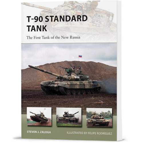 T-90 Standard Tank Osprey New Vanguard (9781472818225) Main Image