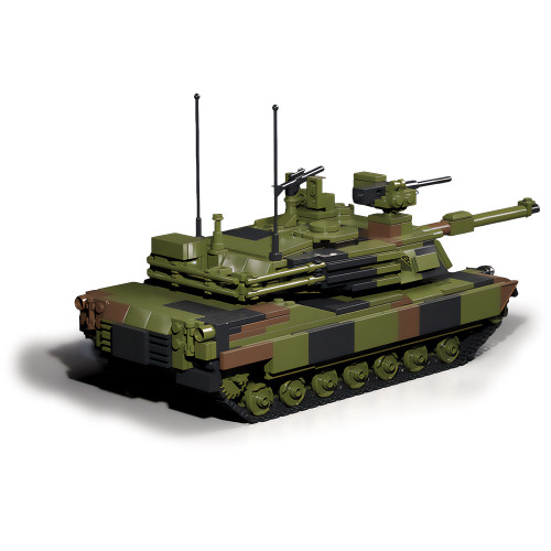 M1A2 Abrams Building Block Model - 1024 Pieces Atomic Brick (10-020502) Alt Image 1
