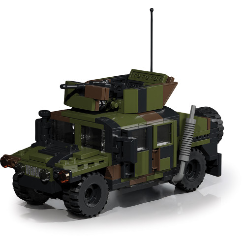 HUMVEE M1151A1 Building Block Model - 372 Pieces Alt Image 2