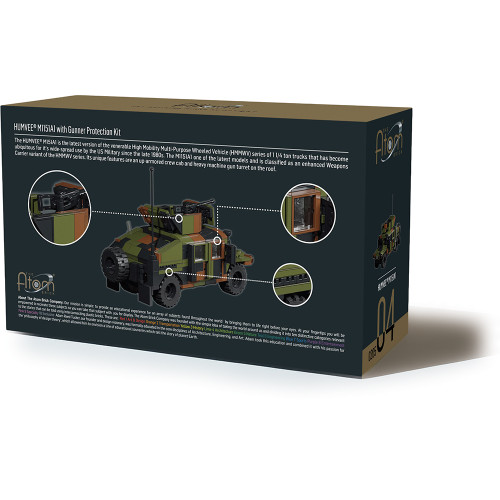 HUMVEE M1151A1 Building Block Model - 372 Pieces Alt Image 4