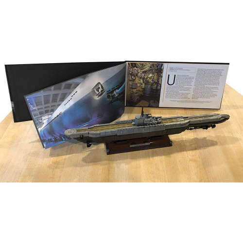 U-505 Submarine Building Block Model - 797 Pieces Atomic Brick (2-050201) Alt Image 4