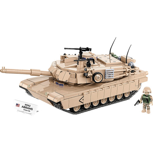 M1A2 ABRAMS US Tank Building Brick Set Alt Image 1