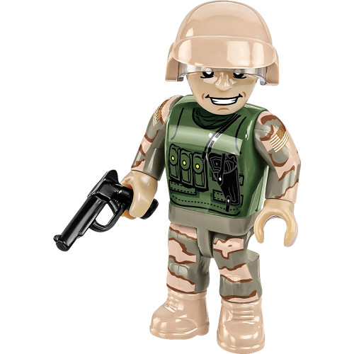 M1A2 ABRAMS US Tank Building Brick Set Alt Image 3